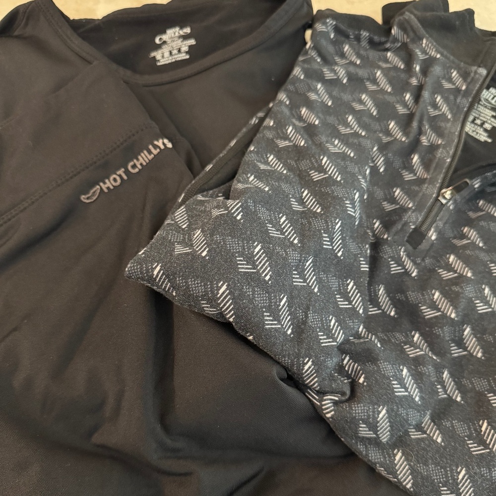 Hot Chillys Womens Ski Undershirts and Pants